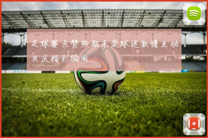 足球赛点赞热潮来袭球迷激情互动共庆精彩瞬间